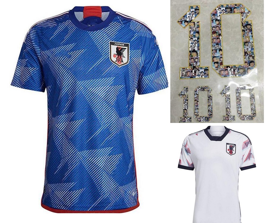 

2022-23 Japan Atom Captain Tsubasa Soccer Jerseys Home Away Thai Quality Nakajima Kagawa YOSHIDA Okazaki HASEBE Hyuga Jersey yakuda store, 10 atom