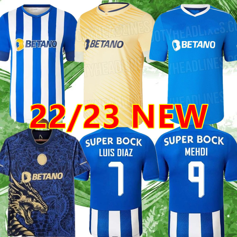 

22/23 FC Porto CAMPEOES 30 soccer jerseys Dragon PEPE FABIO VIEIRA MEHDI 2023 OTAVIO EVANILSON MATHEUS Maillots MAREGA OTAVIO SERGIO men kids kit football shirt, 22-23 home
