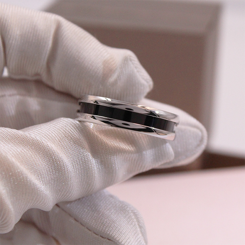 

20 Style Ceramic Gear Spring Ring Classic Couple Engagement Zero For Men And Women High Quality Luxury Fashion luxury Jewelry