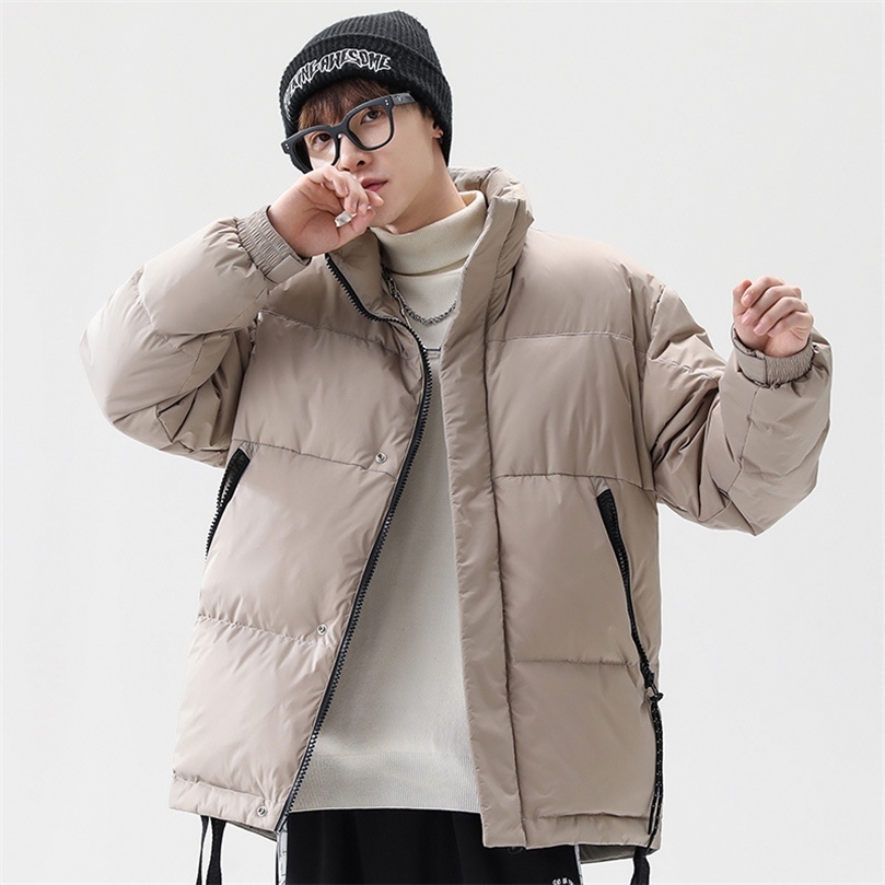 Mens Down Parkas Lightweight Duck Down Jacket Men Winter StandUp Collar Cloud Couple Clothes Thick Coat Brand Winter Clothes 220902