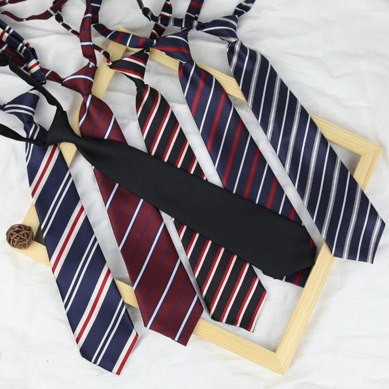 

Bow Ties 33 6cm/13 13cm JK Women Plaid Neck Tie Girls Japanese Style For Uniform Cute Necktie School Accessories