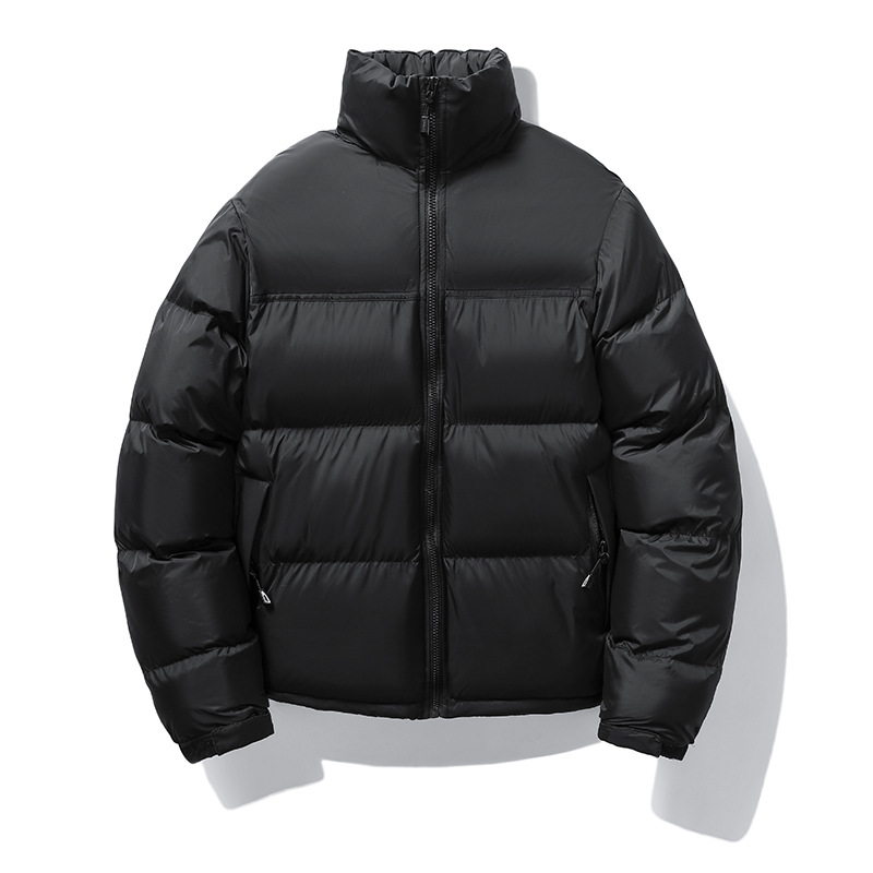 

Women Down Jackets Designer Men Contrast Color Print Famous Brand North Jackets Winter Couples Wear Short Tide Thick Warm Coats Outerwear Puffer Jacket For Female, Black