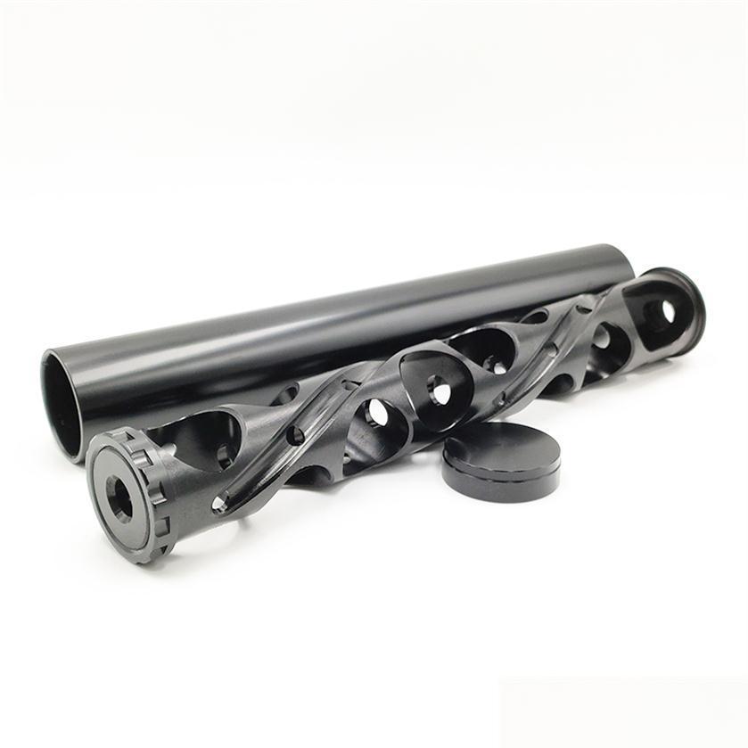 Filtre à carburant Filtre à carburant de voiture 12 pouces Spirale 1 2-28 Tube en aluminium noir à noyau unique Soe275M Drop Delivery 2021 Mobile
