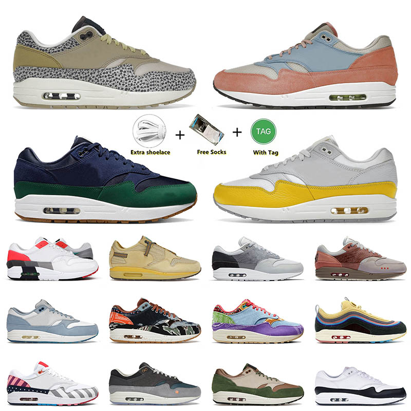 

2023 Cushion 1/87 Running Shoes Safari Tour Yellow 87 Light Madder Root Blueprint Wabi-Sabi 1 87s Men Women Trainers Sneakers 36-47, D34 36-45