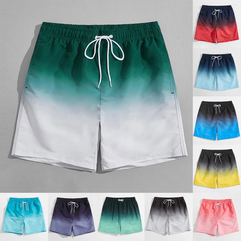 

Men' Shorts 2022 Fashion Man Short Pants Elstic Waist Soft Male Loose Thin Men' Sport Trunks, Blue
