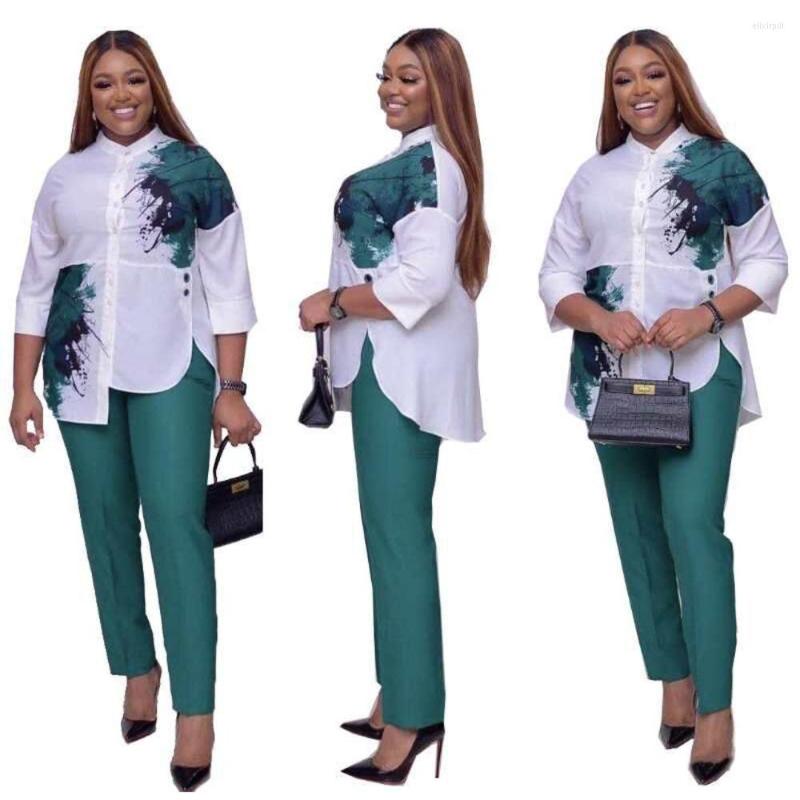 

Plus Size Dresses European And American Fashion Office Dress, Blue