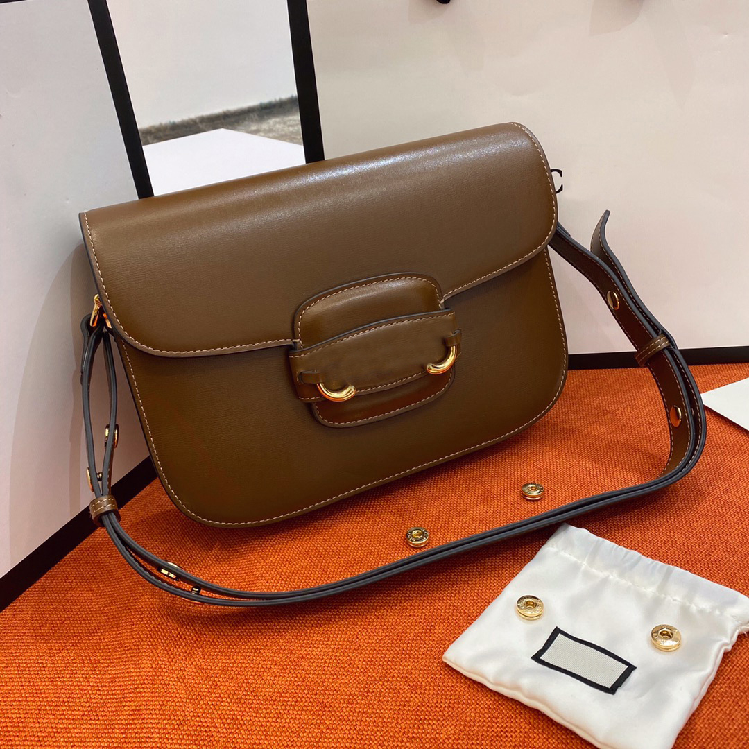

5A Fashion Designer Saddles Bags Top Quality Totes Iconic Design Element One Shoulder Handbag, Black 602204