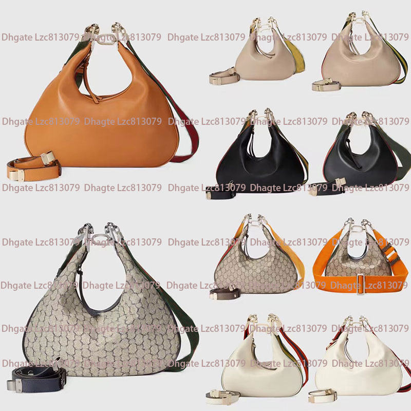 

Genuine Leather Crossbody bag high quality attache shoulder bags retro design half moon underarm bag large capacity women handbag shopping tote lady