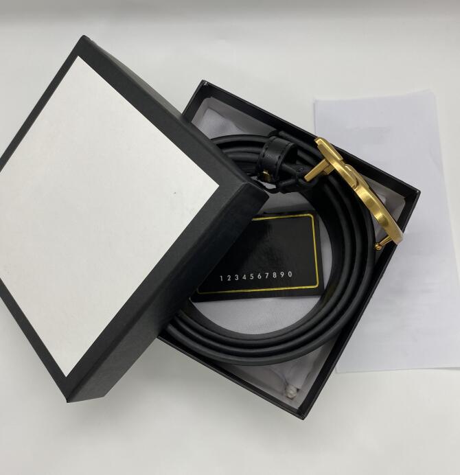 

Men Designers Belts Women Waistband Ceinture Brass Buckle Genuine Leather Classical Designer Belt Highly Quality Cowhide Width 2.0cm3.0cm 3.4cm 3.8cm With Gift Box, Black
