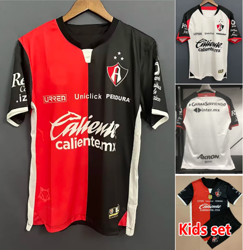 

2022 2023 Atlas soccer jersey three stars version Furch Quinones Reyes 22 23 home away football shirt J.TORRES M.NERVO camesitas de futol men kids set maillots mykit