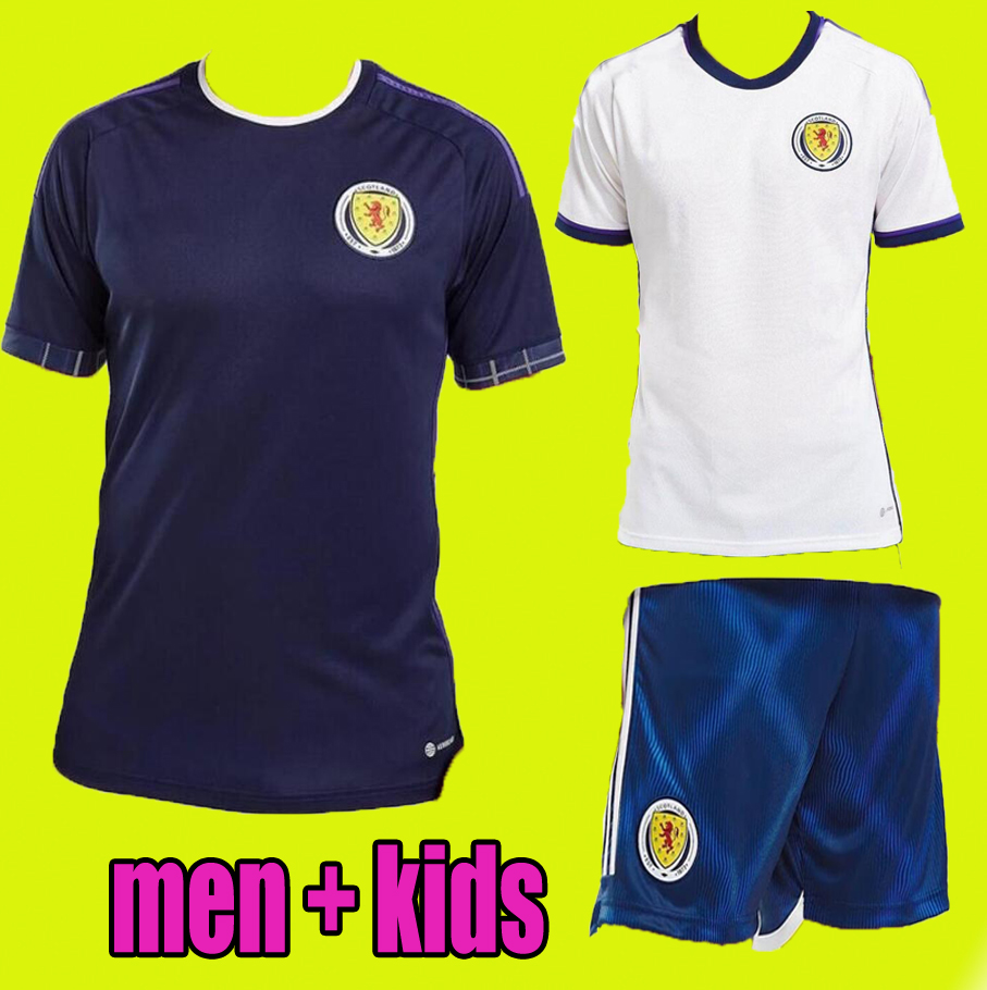 

22 23 National Team Scotland Soccer Jersey Blank 7 John McGinn 4 Scott McTominay 3 Andy Robertson 20 FRASER 10 ADAMS 5 HANLEY 9 DYKES 8 McGREGOR men kids Football Shirt