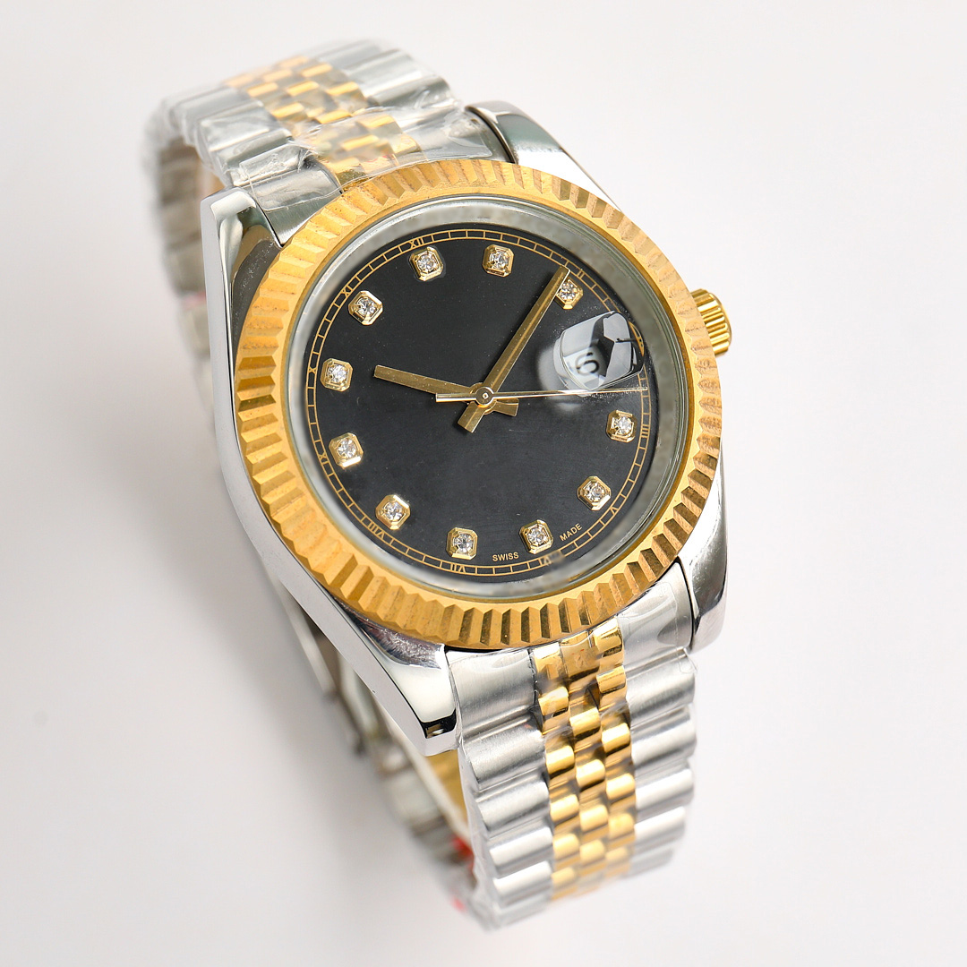 

Factory Watch Automatic Machinery Men's and Women's Classic Watches Design Style Simple Datejust 41mm 36 31 Blue Diamond Stainless steel Luxury Couples Wristwatches