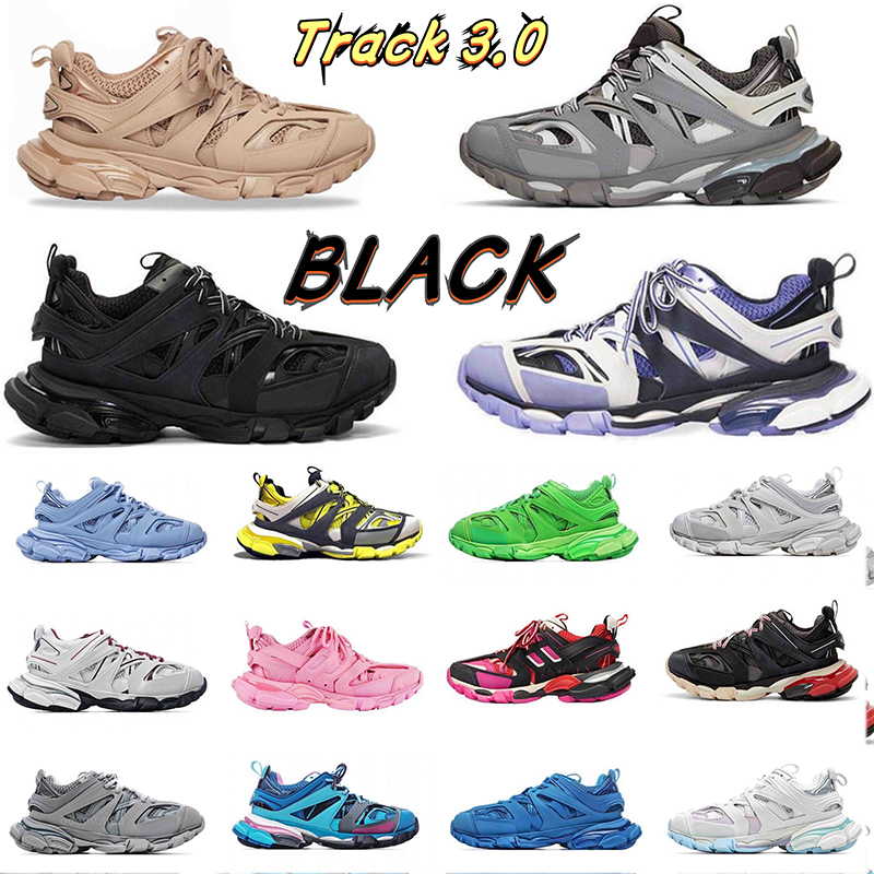 

Casual Shoes Track 3 3.0 Sneakers Boots Leather Trainer Platform Trainers Designer Luxury Triple White Black Tess.S. Gomma Nylon Printed Balencaigas Balencaiga, 10