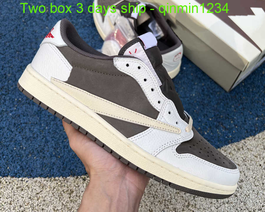 

with 2 box 3 days ship Designer Shoes Authentic Ts x 1 Low Basketball Designer Sport Reverse Mocha University Red Trainers Come, #1