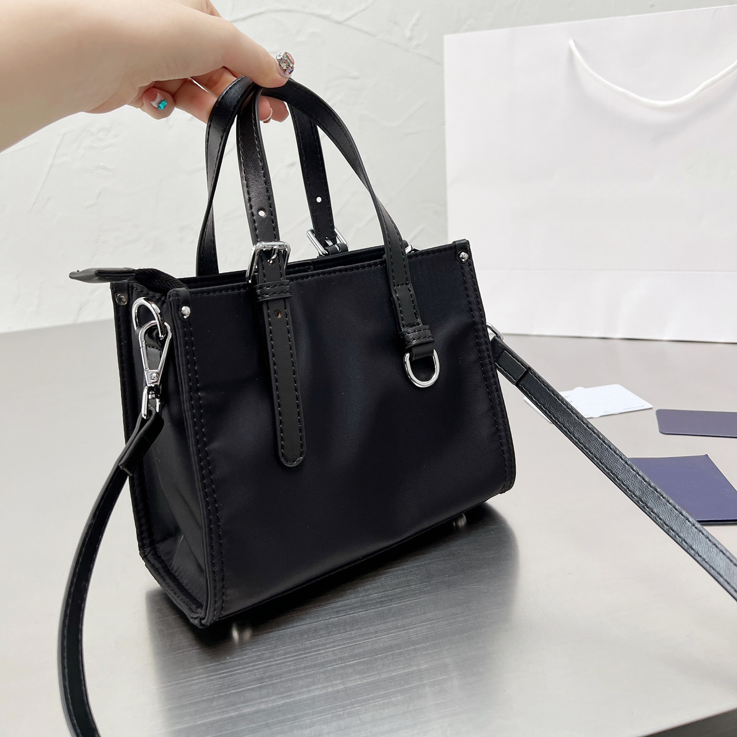 

Women Bags Canvas Mini Bag Designer School Style Handbag Large Capacity Tote shopping Handbag Bookbag Casual Tote bags Shoulder bag 19cm, Freight