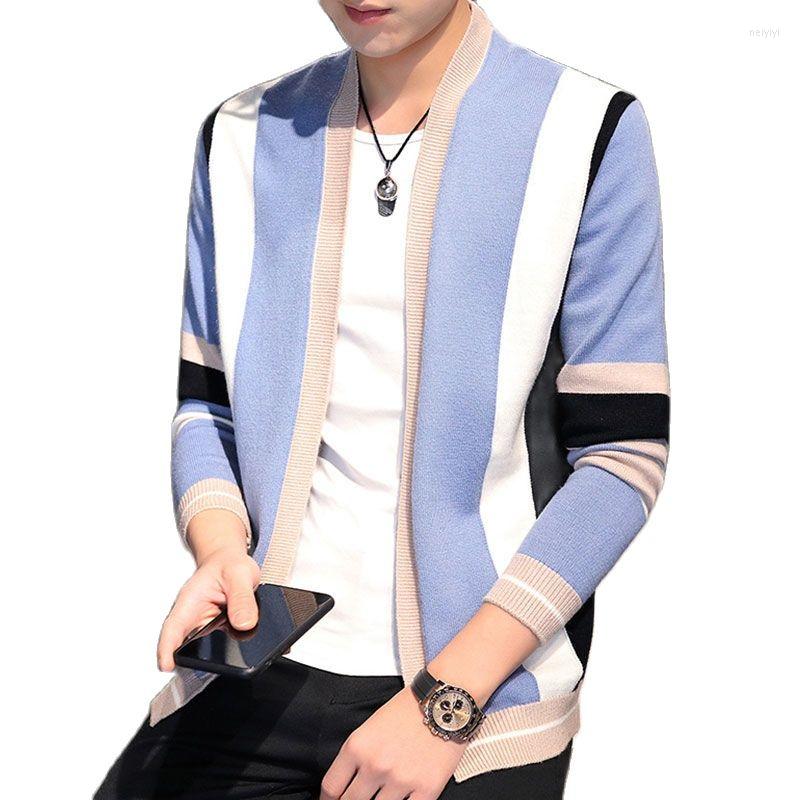 

Men's Sweaters Cardigan Sweater Men's Autumn And Winter Thin Coat Trend, Khaki