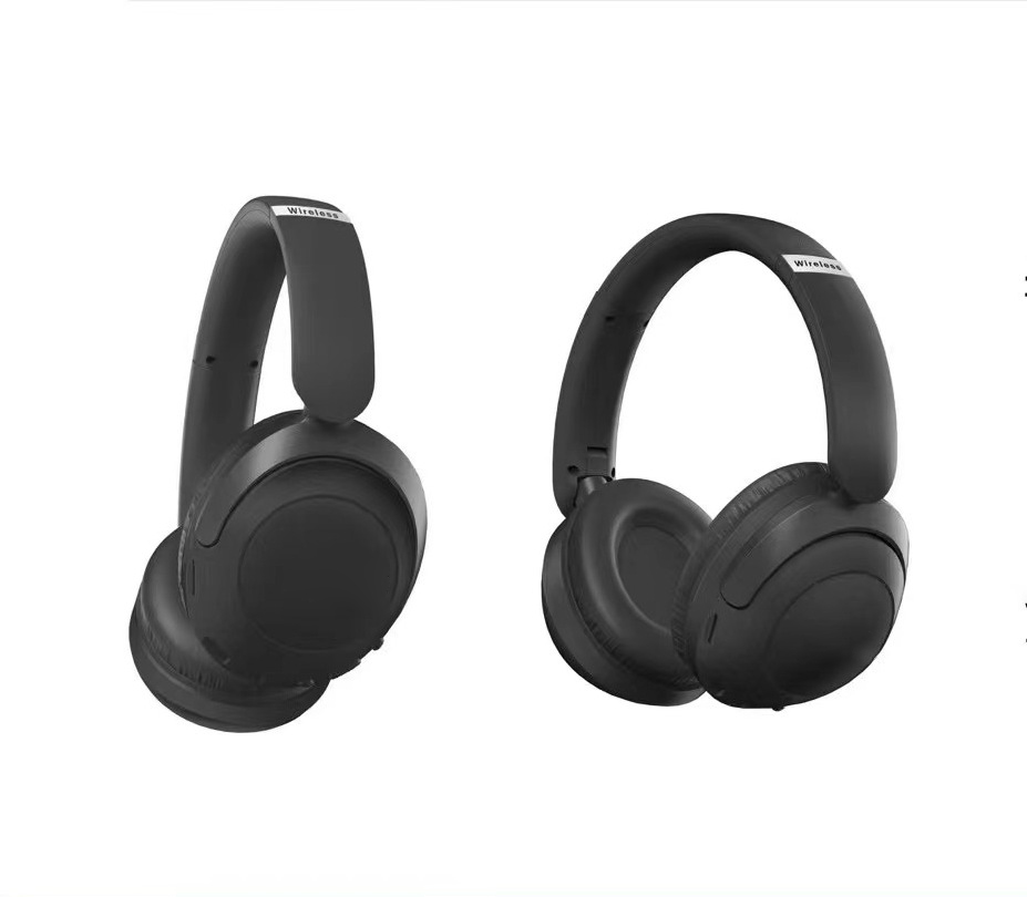 

High Quality TWS WH-XB910N Headset Wireless Bluetooth Headband Headphones Noise Cancelling Headset Sports Gaming Earphones For Phone Computer Universal, Black &logo