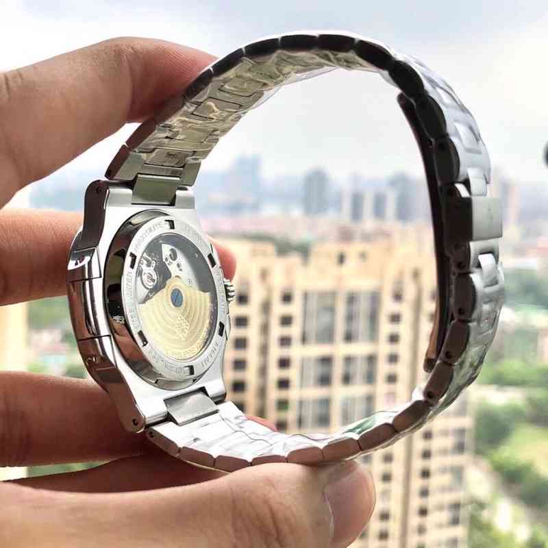 

Luxury Watch For Men Mechanical Watches Pate philippes Fully Automantic for Men with Box Ori Paper Beg Warranty Card Geneva Brand Sport 6XEQ