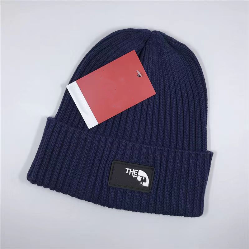 Designer Brand Men's Beanie Hat Ladies Autumn and Winter Simple Fashion Solid Color Letter Knit Hat