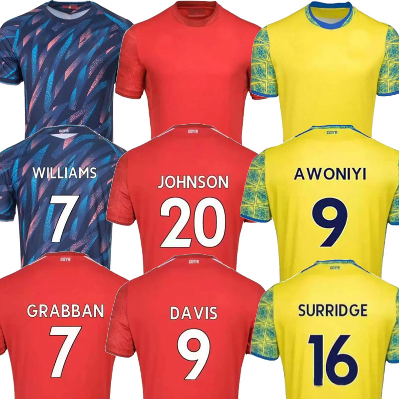 

s-2xL Nottingham LINGARD Forest Third Soccer Jerseys Johnson SURRIDGE GRABBAN Awoniyi McKENNA MIGHTEN KROVINOVIC Zinckernagel DAVIS Football Shirts men kids, 22/23