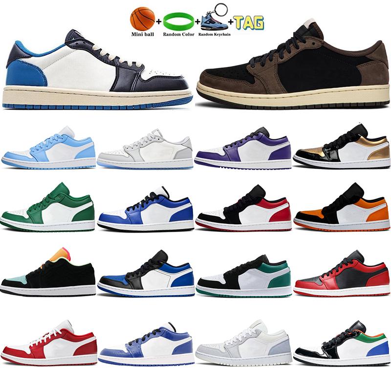 

Top Quality Basketball Shoes TS x Fragment Low Jumpman 1 Men Women 1s UNC Paris Game Royal Rivals Mocha Travis Scotts Shattered Backboard, If you need a shoe box;please add it to