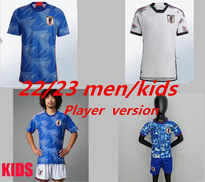 

22 23 Japan Soccer Jerseys TSUBASA 2022 2023 ATOM Japanese Football Shirts blue white HONDA KAGAWA OKAZAKI men set kids kit Player Fans women Cartoon Captain design 99, Beige