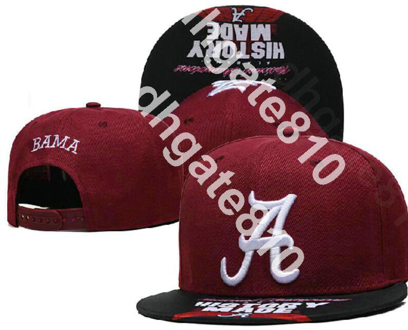 

Alabama Crimson Tide Football Ball Caps Unisex baseball cap cool fashion custom trendy hats Snapback Caps Bone Adjustable Chapeau Casquette A7