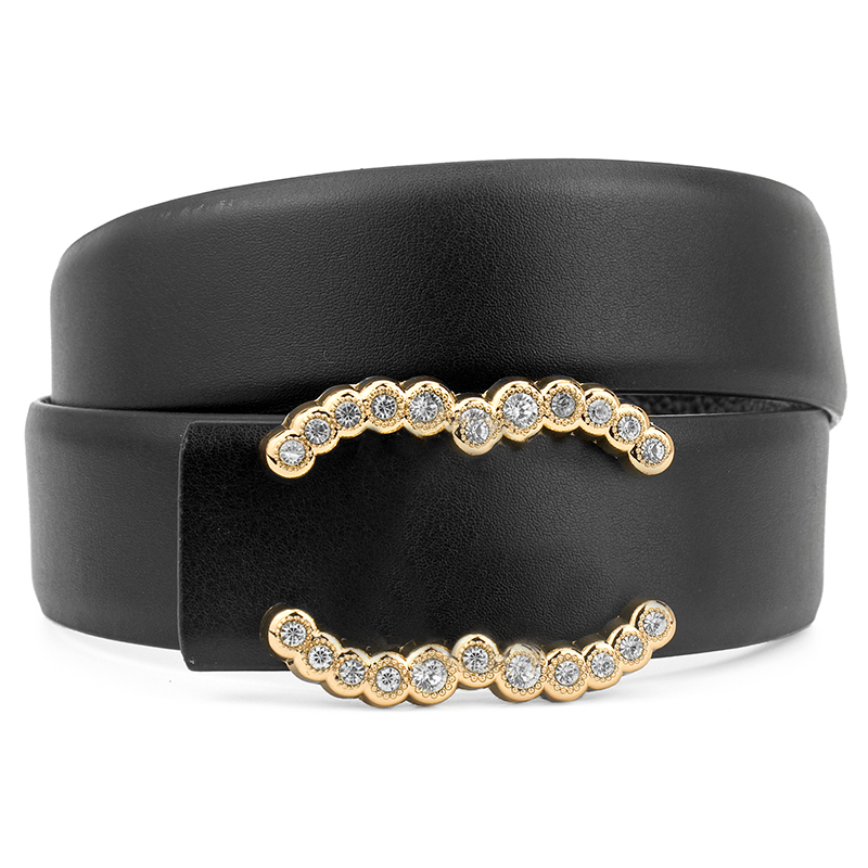 

Mens Belts Diamond Buckle Designer Leather Belt For Woman 3.4cm Width Smooth Waistband Men Cintura Uomo Ceintures Women Belts With Box, Free
