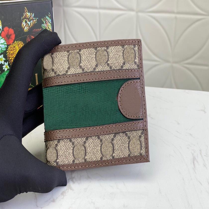 

2021 Famous men wallets high quality crad holder luxurys designers brand men short wallets fashion gift3247, Have l0g0 box