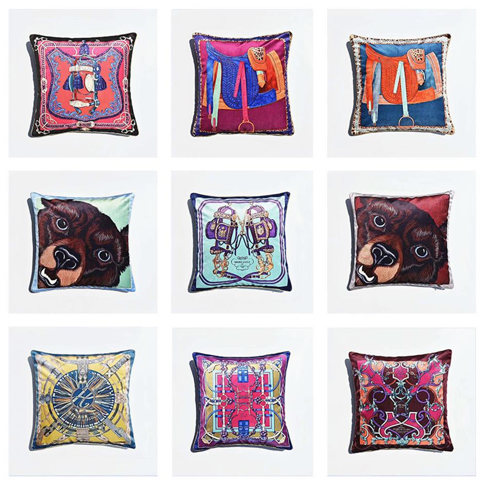 

Velvet Cushion Cover Square Throw Pillow Case for Sofa Car Decorative Pillowcase Cushion Cover224F, 01