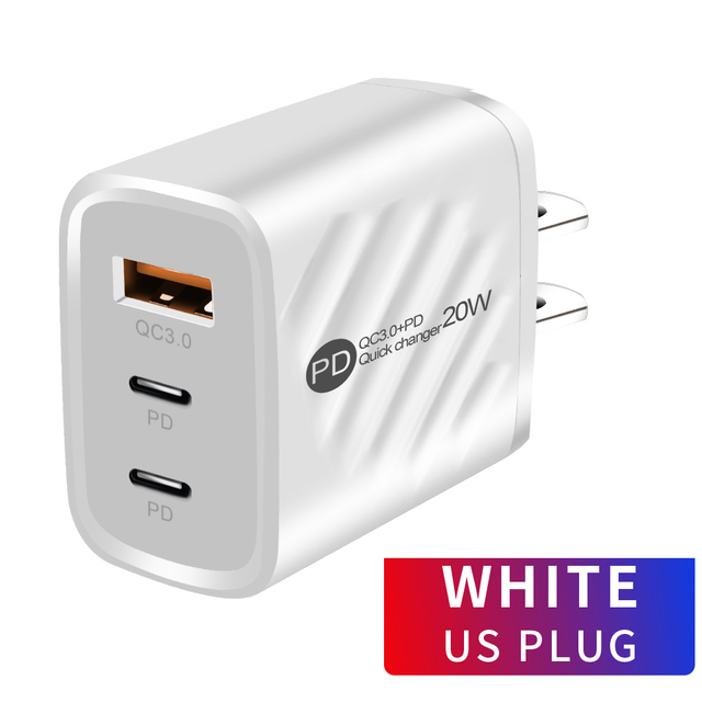 

PD 20W Fast Charging Usb C Charger For Xiaomi 12 Pro Charger Cell Phone QC 3.0 Mobile Phones Adapter
