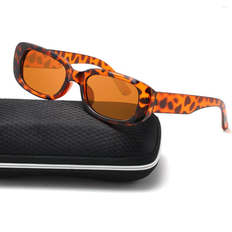 

Sunglasses Classic Retro Square Women Brand Vintage Travel Small Rectangle Sun Glasses For Female Oculos Lunette De Soleil