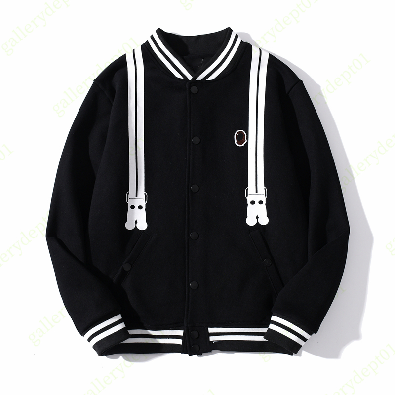 

2022 reversible men jacket designer coat shark flight suit windbreak varsity arc jackets Military Multi pocket Shark Button letter print hooded cotton zip cardigan, Make up the difference in freight
