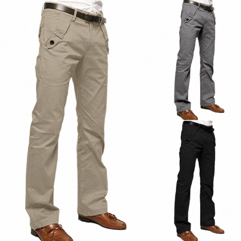 Men's Pants men's Pants Sweatpants Joggers Trousers Male S Fashion Men Casual Skinny Slim Solid Straight Zipper Pocket Long 29-36 F7C4#-image-797938860