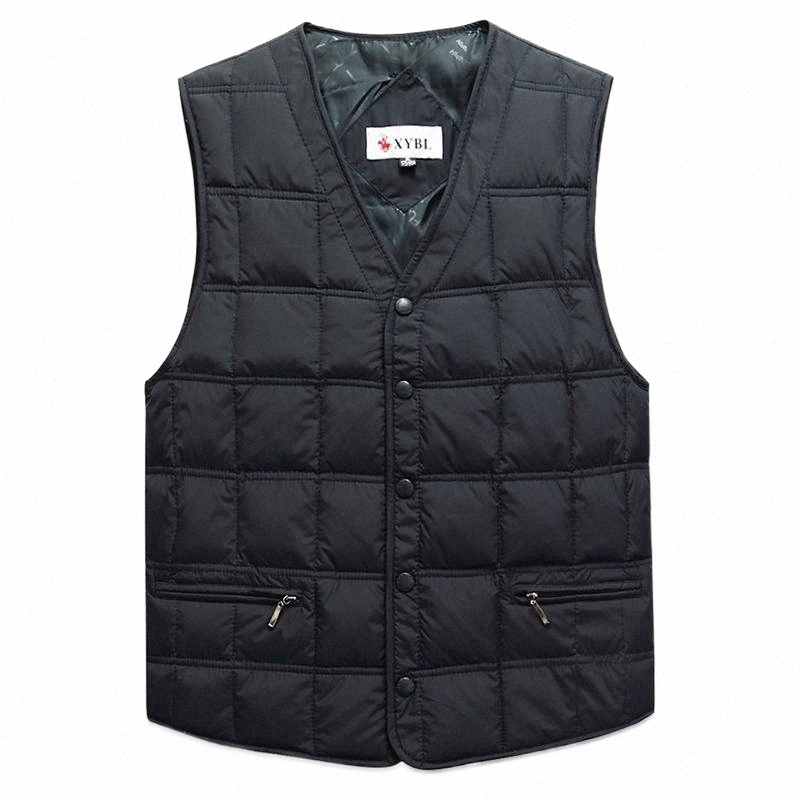 Men's Down & Parkas men's Down & Parkas Duck Sleeveless Jacket For Men Winter Windbreaker Parka Warm Thick Vest Male Casual Outerwear S-image-797911908