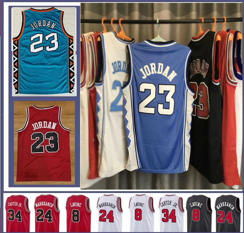 

2022 Basketball Jerseys 23 michael mens black white red all stitched, As