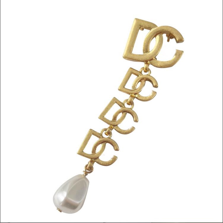 

Fashion new designed bangle necklace Bracelets Brooch hollow out G Letters shiny non-fading 18K gold plated women bracelet Designer Jewelry Dh-618