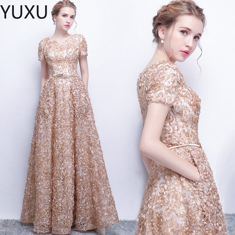 2023 Elegant Evening Dresses Glitter Formal Prom Dress Peplum Women Shiny Special Occasion Gowns-image-798025572