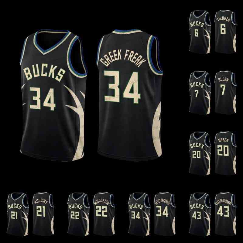 

Basketball Jerseys Giannis 34 Antetokounmpo Greek Freak Buck Basketball Jersey 2022-23 Classic Edition Khris 22 Middleton Jrue 21 Holiday Brook 11 Lopez Joe 00