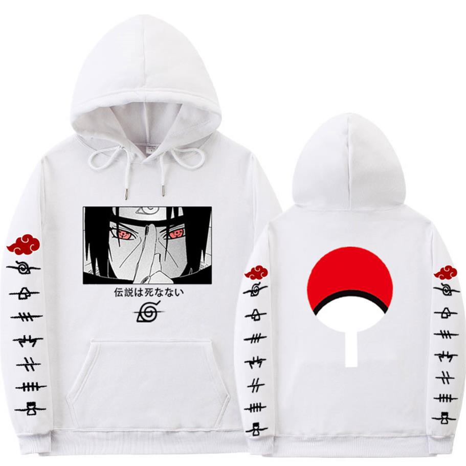 

New Naruto Hoodie Anime Streetwear Couple Winter Coat Fashion Loose Uchiha Itachi Hoodies Sweatshirt Unisex Hoodie Men Womens255h, Red 1