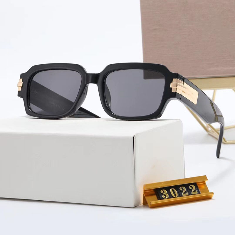 mens designer sunglasses 3022 women Fashion Sun glasses Brand Mixed Color Designer Square Ladies Eyewear Retro Classic Pilot men High Quality eye-image-798305384
