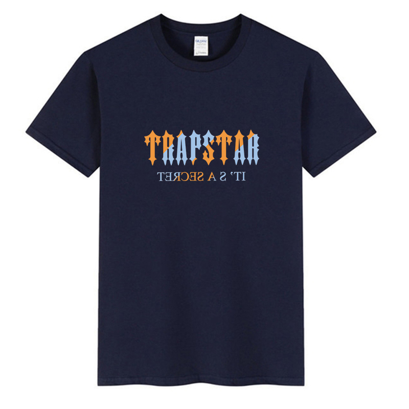 

Trapstar London Designer T-shirt Summer 3D printing tee Men' Women' Clothing Sports Fitness Polyester Spandex Breathable Casual O Collar basketball sweatshirt, Spread only