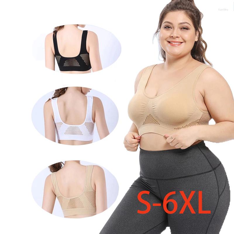 

Yoga Outfit Sports Bra Women's Tube Top Brassiere Sport Femme Bras For Women Gym Crop Fitness Bralette Push Up BH S-6XL, 138-dark purple