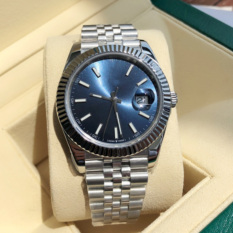 

Men's Mechanical Watch Business Fashion Stainless Steel Case Strap High Strengthening Mirror Movement, 7#