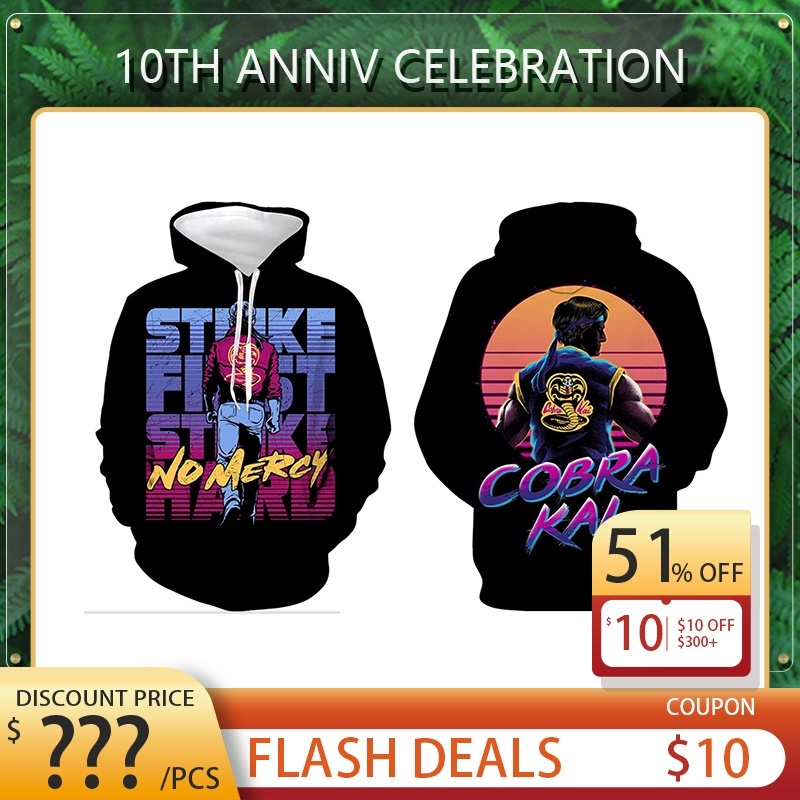 

Fashion Streetwear Men Sweatshirts clothing 20 Style Cobra Printing, Customize(not sale)