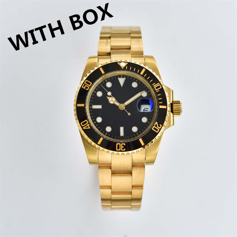 Fashion Mens Watch Automatic Mechanical Watches 40MM All Stainless Steel Business Wristwatch Strap Adjustable Montre de Luxe Self wind Wristwatch-image-798265246