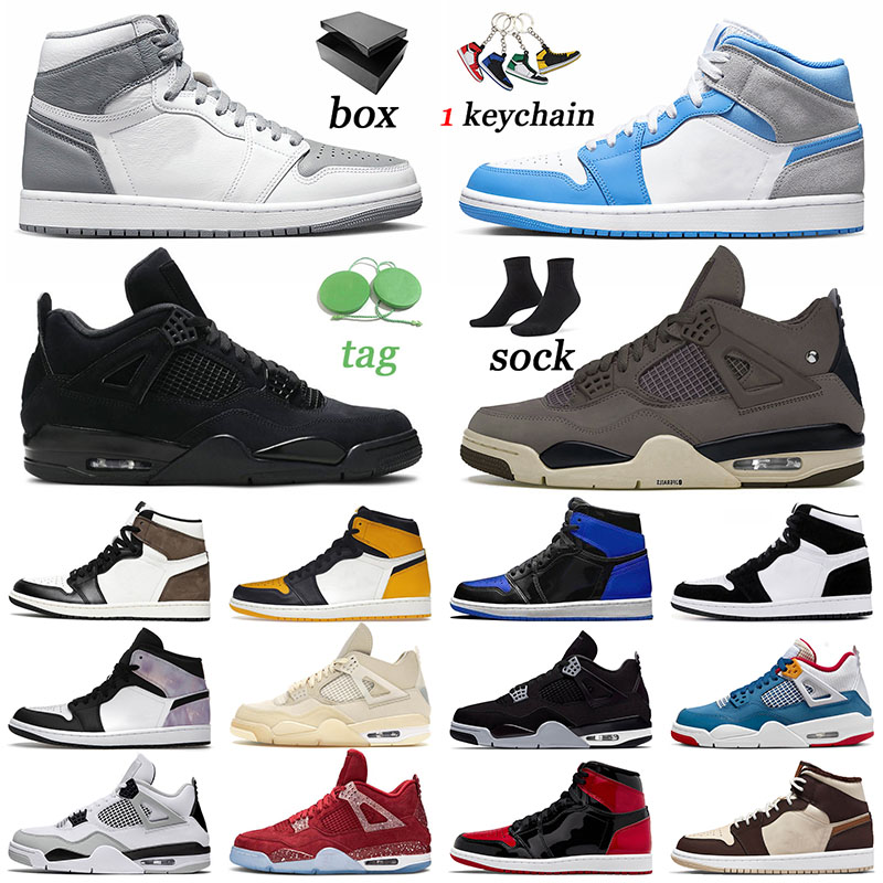 

1 4 Basketball Shoes US 13 Travis Scotts x Jorden 4s Jumpman Violet Ore Offs White J4 Men Trainers Women Sport 1s Yellow Toe Zen Master Jorda Military Black Cats Sneakers, R 36-45 travis scotts cactus jack trails