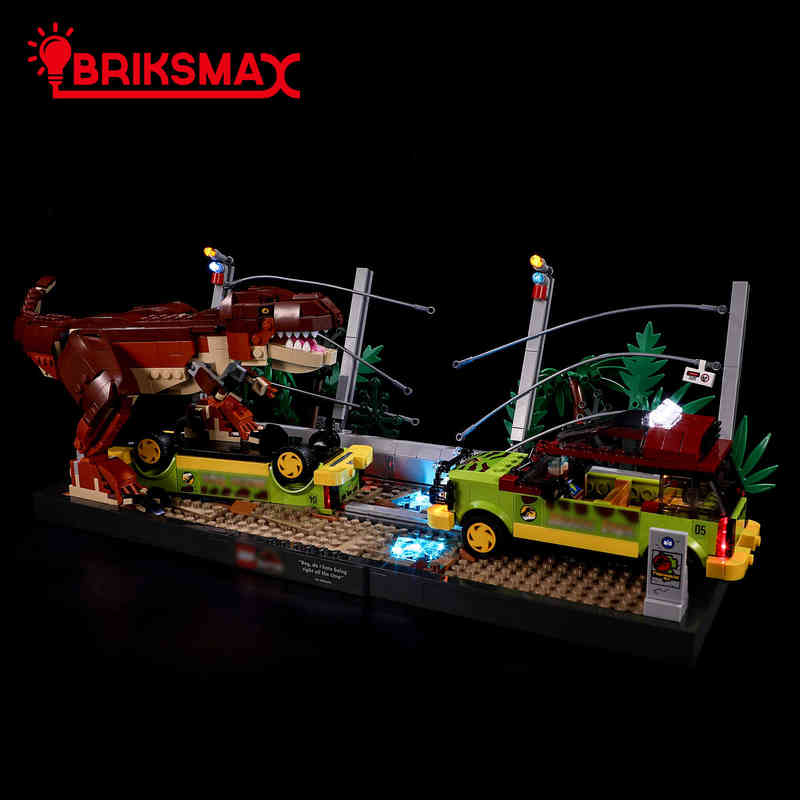 

Blocks BriksMax LED Light Kit for 76956 T rex Breakout Building Blocks Set NOT Include the Model Toys for Children T220901