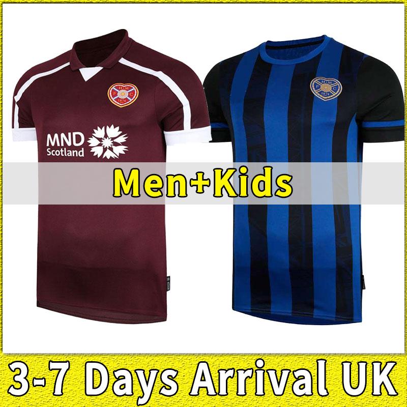 

Football Jersey The Lates 2021 2022 HEART OF MIDLOTHIAN FC Third soccer jerseys 21 22 Hearts Washington WALKER NAISMITH Ikpeazu CLARE BOYCE, Away