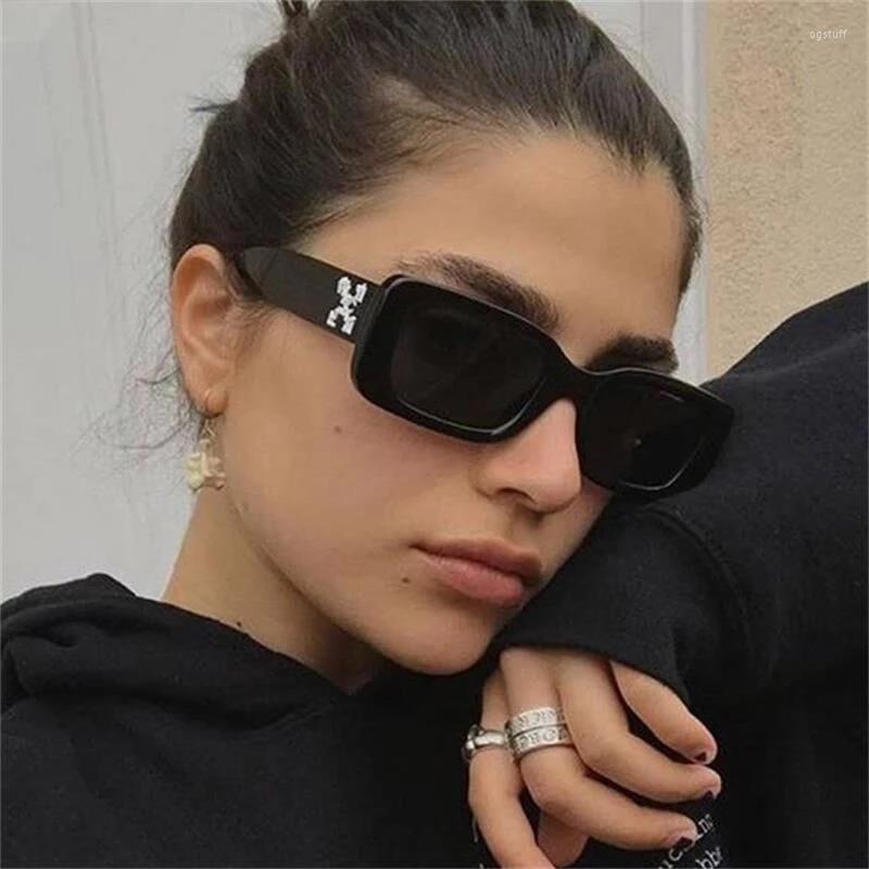 

Sunglasses Fashion Square Retro For Women Men 2022 Trendy Style Sun Glasses Ladys Vintage Shades Goggles UV400 Eyewear